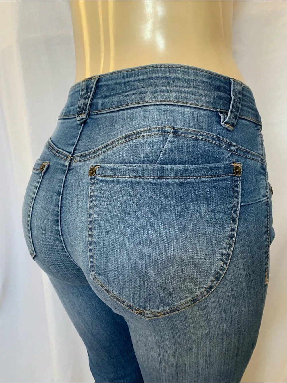 DEMOCRACY Jeans Tummy Control High-Rise Size 6 Skinny Ankle Skimmer NWOT